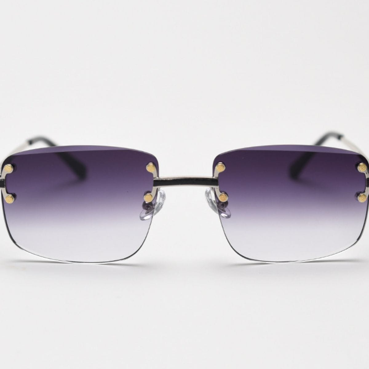 RIMLESS GRADIENT-TINT SUNGLASSES The Nichole Collection - Official Site