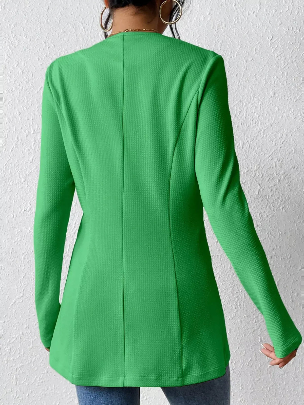 Single-Button Long-Sleeve Blazer The Nichole Collection - Official Site