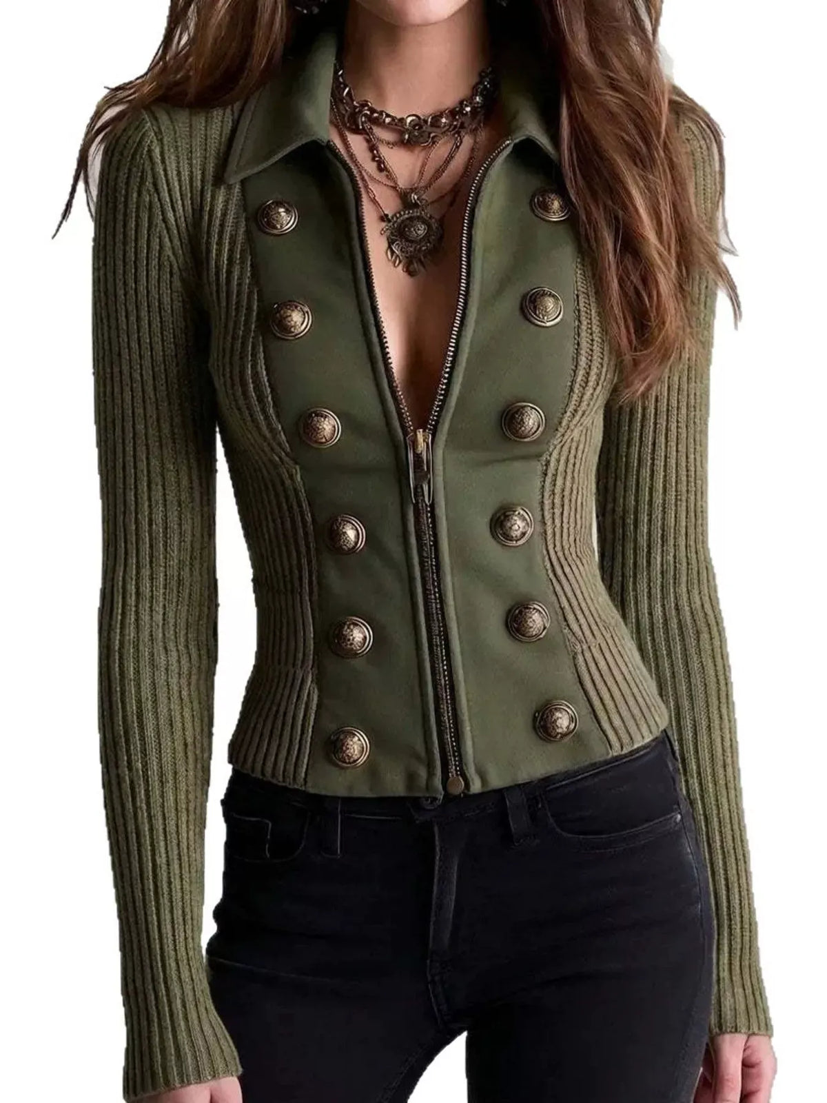 Ribbed Knit Cardigan The Nichole Collection - Official Site