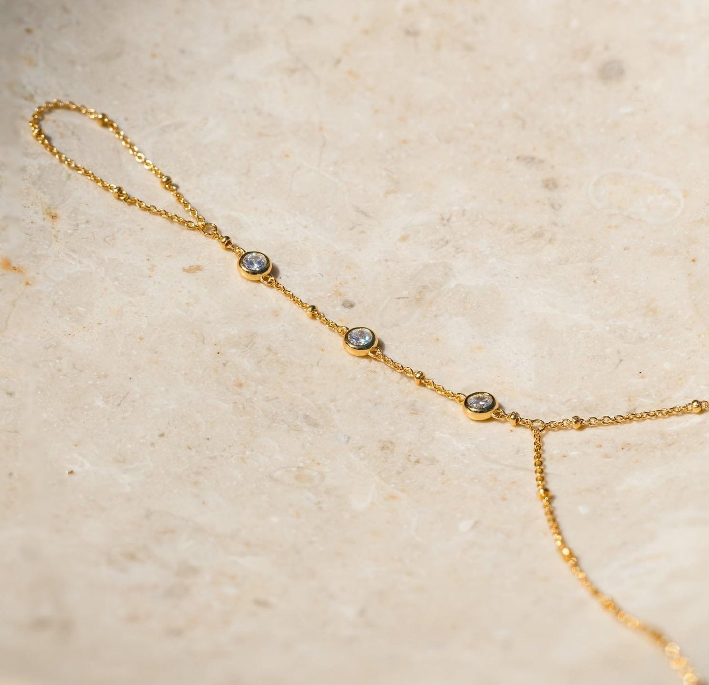 Dainty Gold Stackable Chain Bracelet Set The Nichole Collection