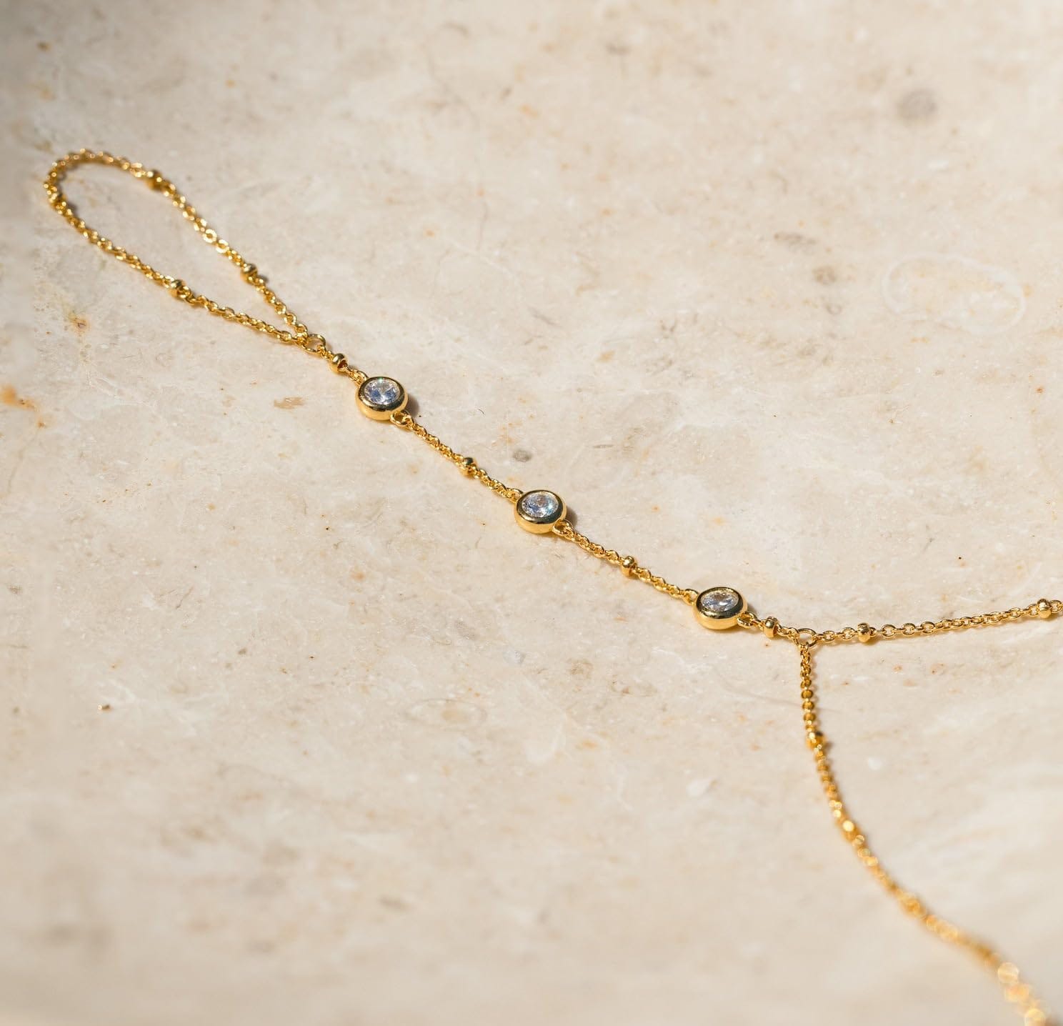 Dainty Gold Stackable Chain Bracelet Set The Nichole Collection
