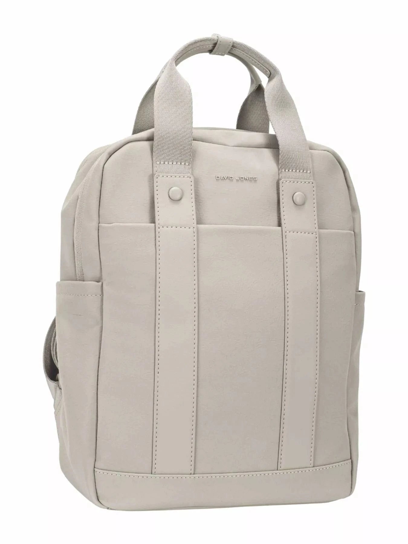David Jones Canvas Backpack Bag with Dual Handle ABBEY STONE / One Size The Nichole Collection