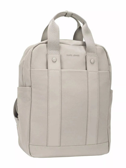 David Jones Canvas Backpack Bag with Dual Handle ABBEY STONE / One Size The Nichole Collection