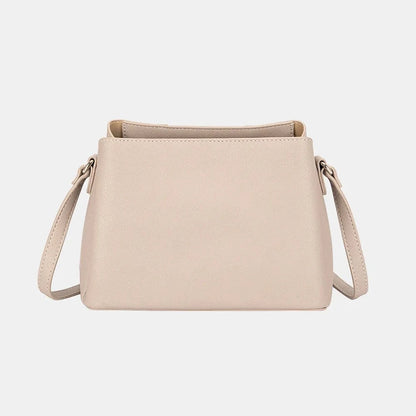 David Jones PU Leather Crossbody Bag The Nichole Collection