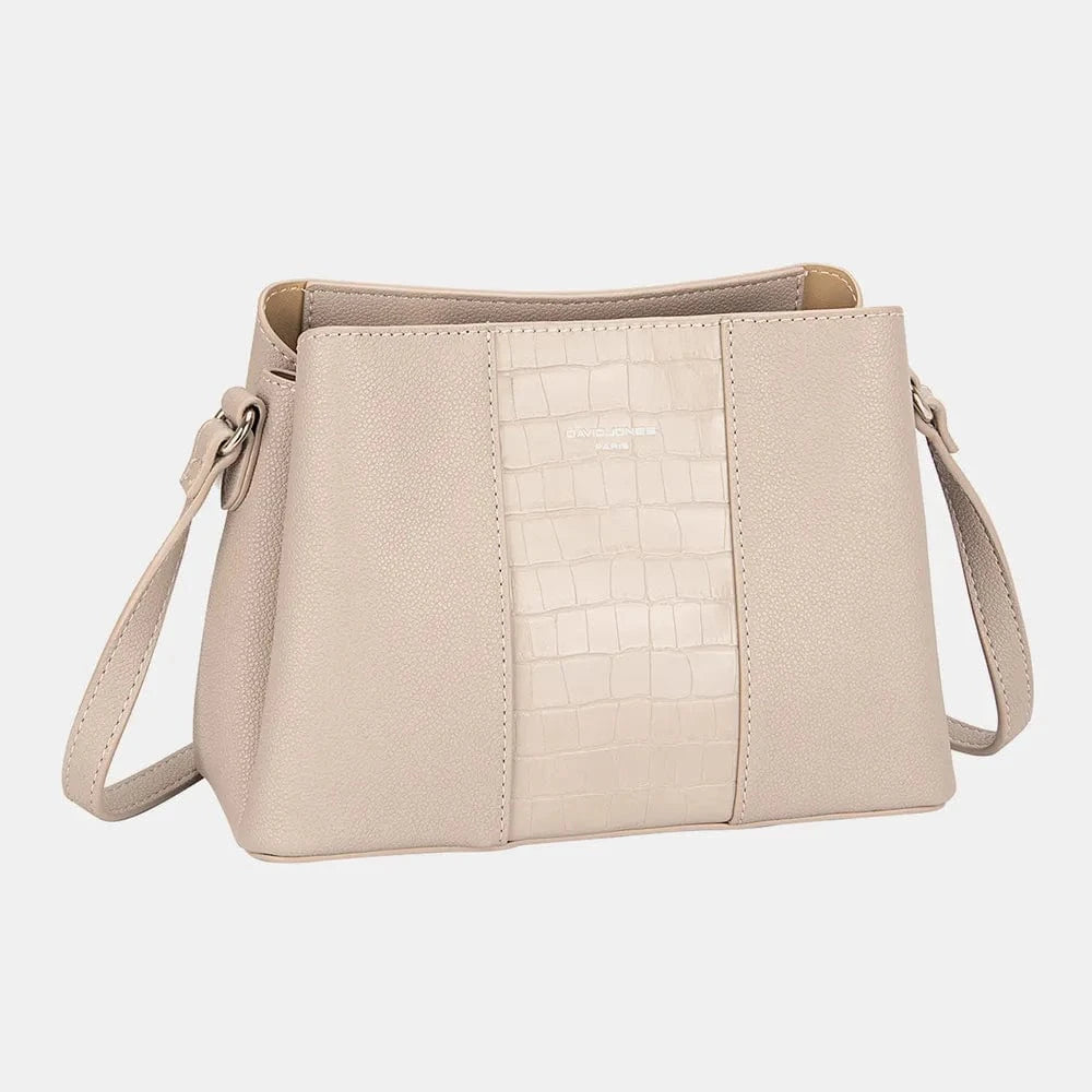 David Jones PU Leather Crossbody Bag The Nichole Collection