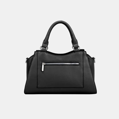 David Jones PU Leather Handbag Handbags Black / One Size The Nichole Collection