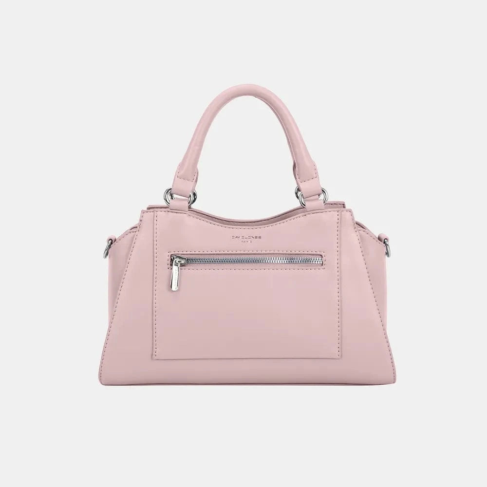 David Jones PU Leather Handbag Handbags L. Purple / One Size The Nichole Collection