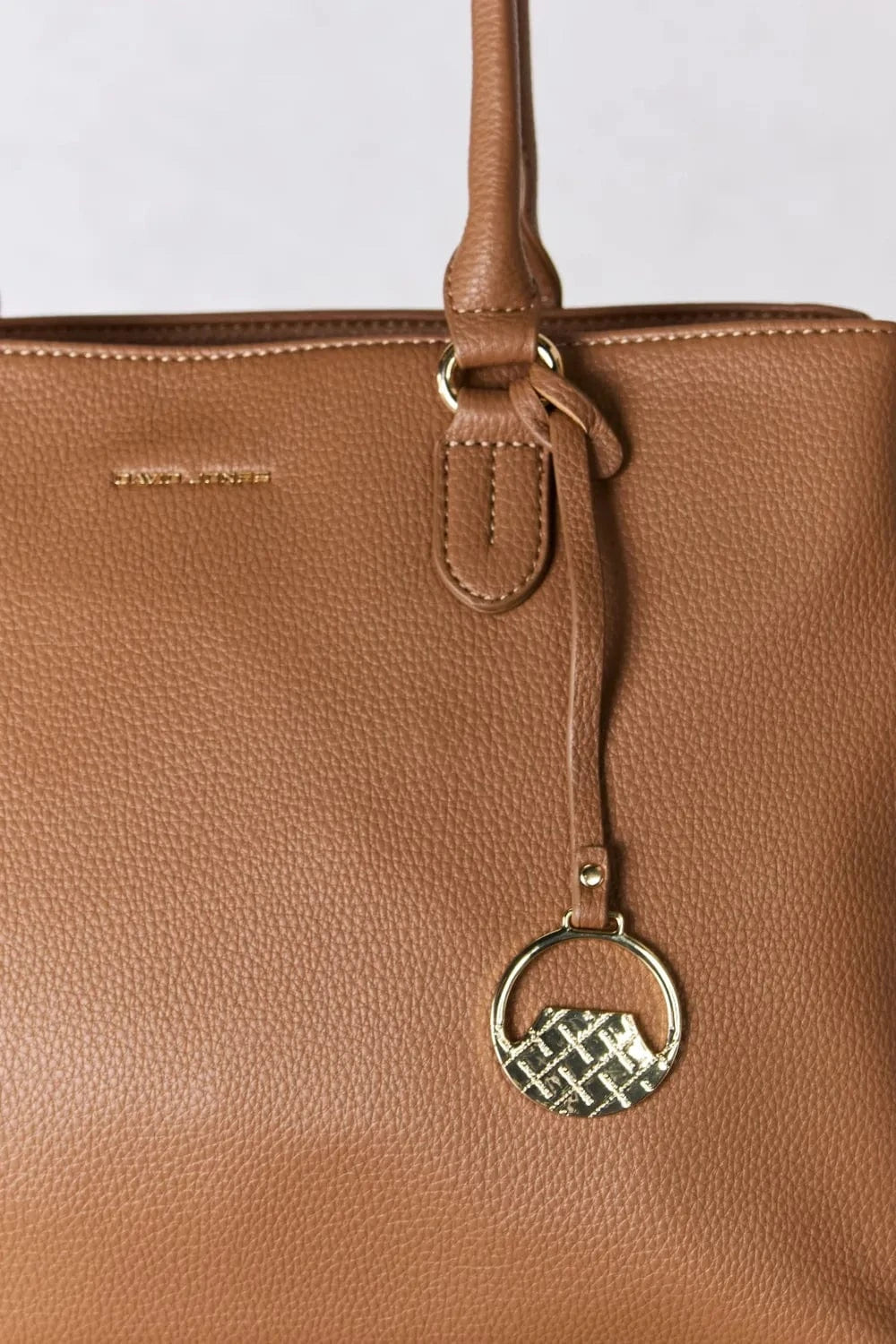 David Jones Structured Leather Handbag Handbags The Nichole Collection