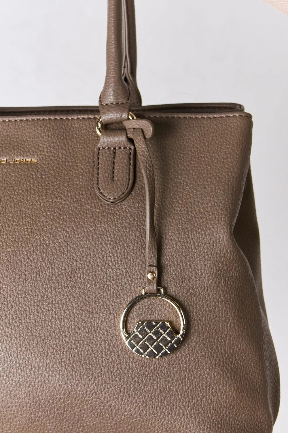 David Jones Structured Leather Handbag Handbags The Nichole Collection