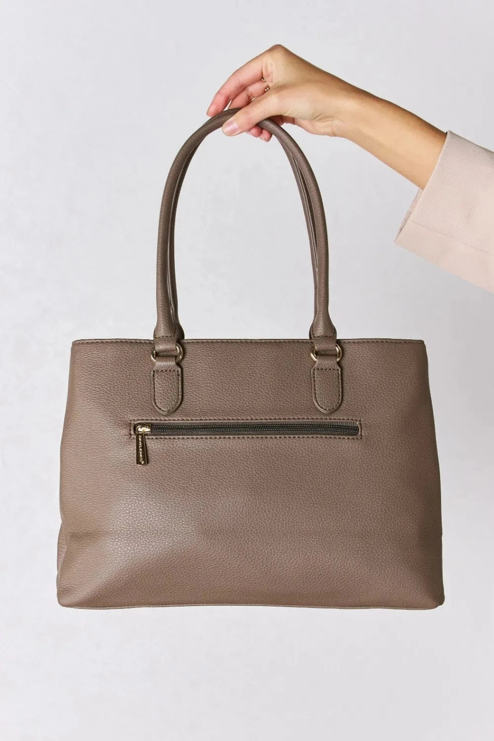 David Jones Structured Leather Handbag Handbags The Nichole Collection