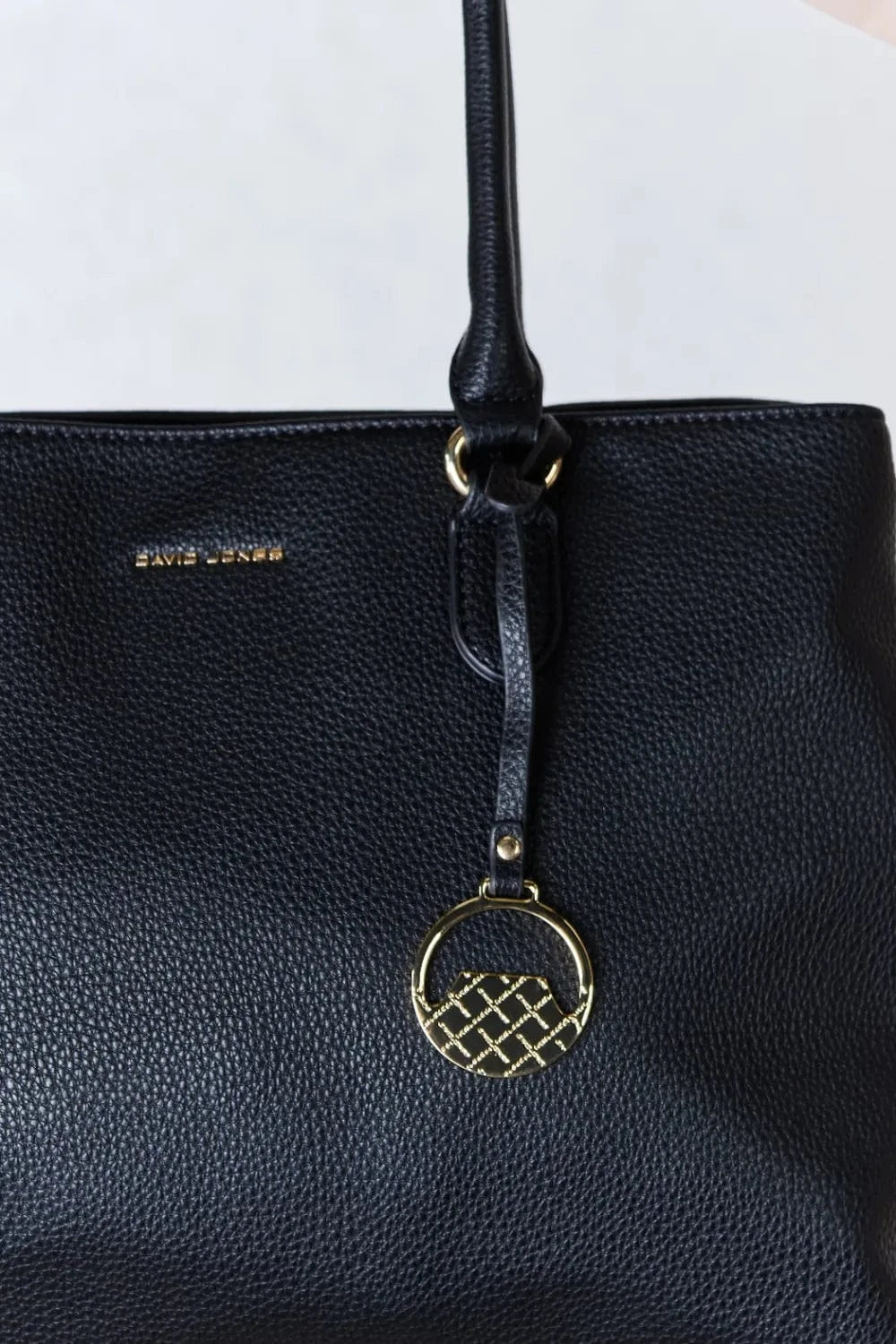 David Jones Structured Leather Handbag Handbags The Nichole Collection
