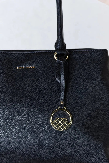 David Jones Structured Leather Handbag Handbags The Nichole Collection