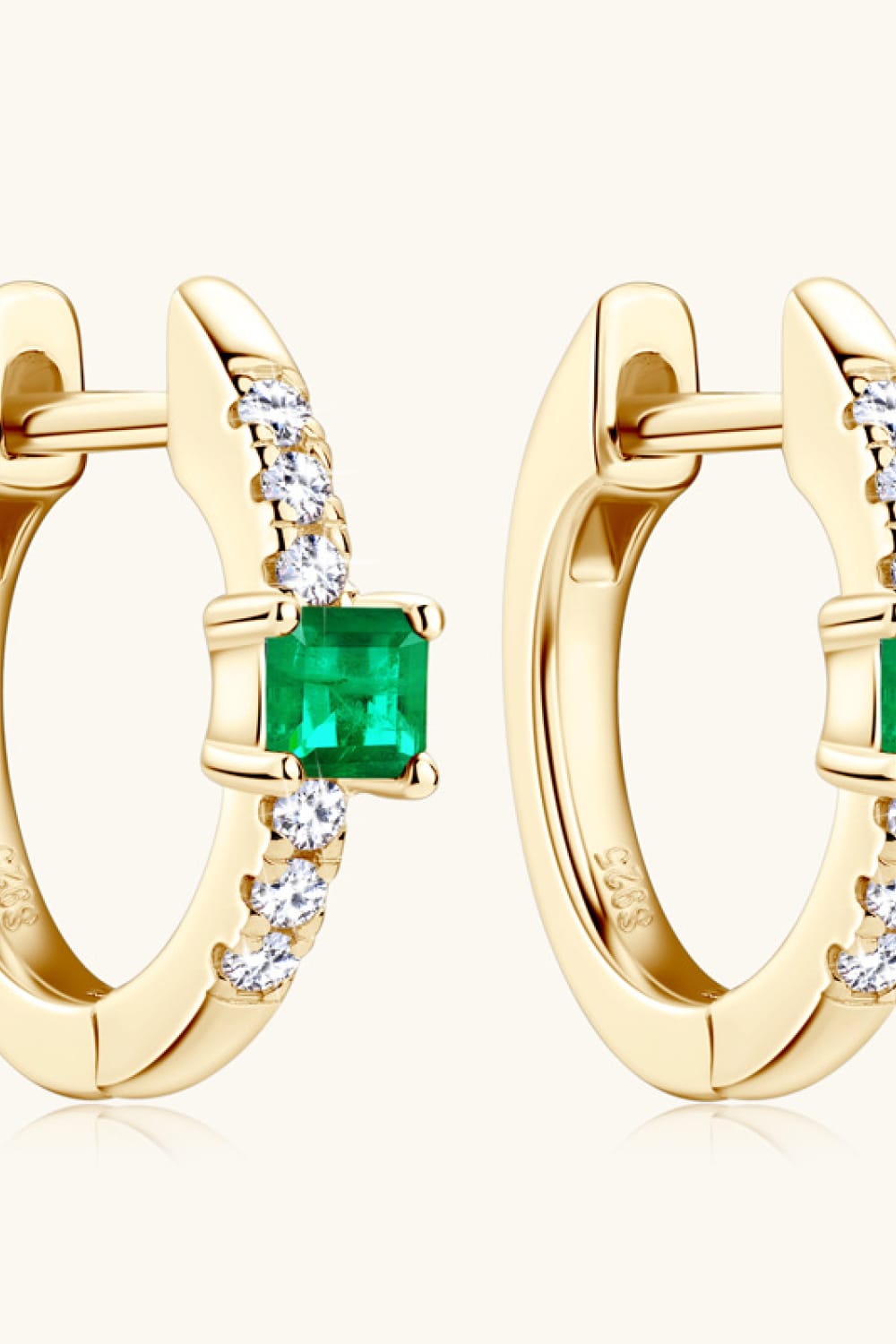 LAB-GROWN EMERALD EARRINGS The Nichole Collection - Official Site