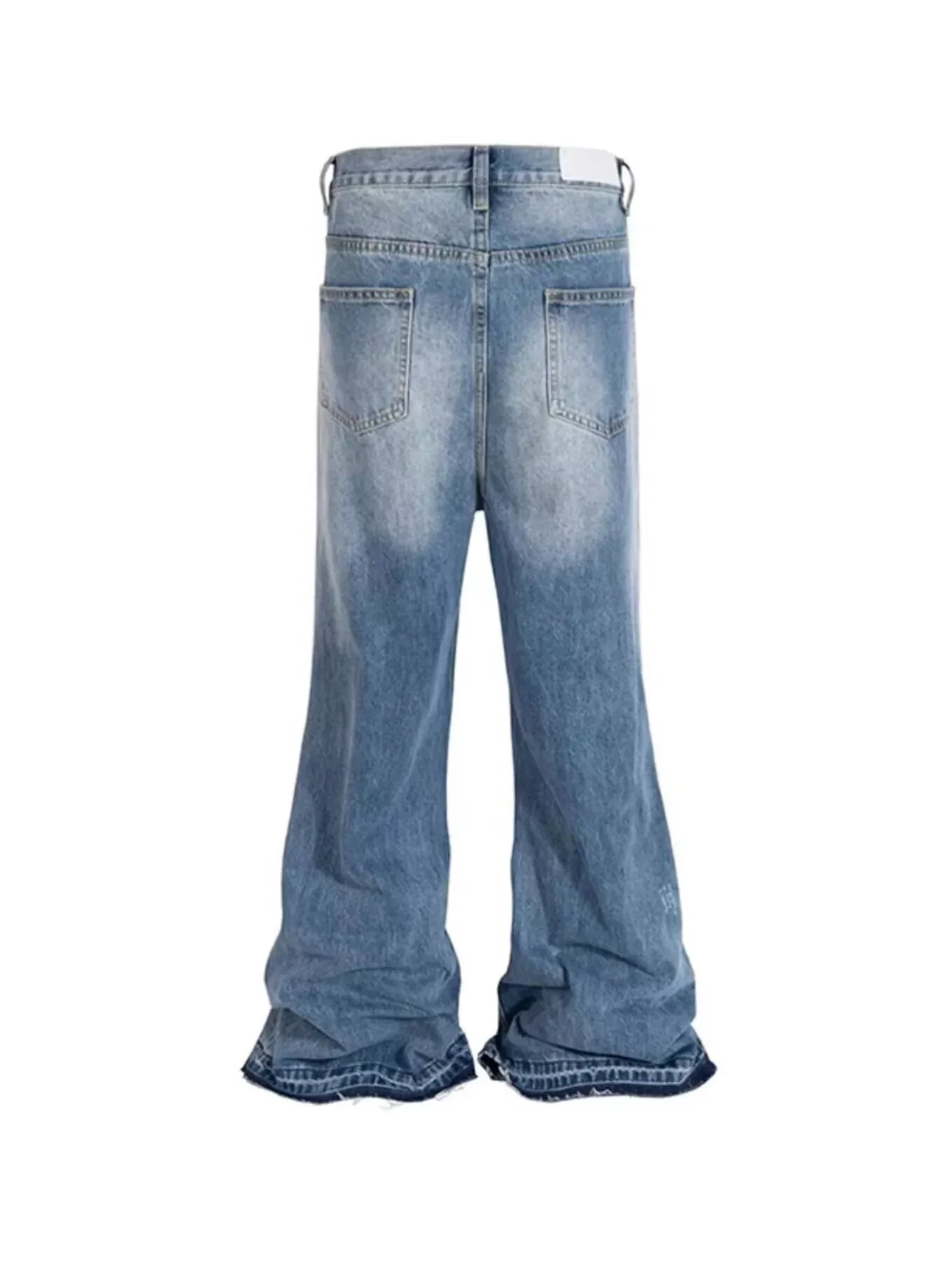 Distressed Wide Leg Jeans | The Nichole Collection