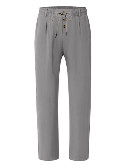 Drawstring Loose Fit Pants | The Nichole Collection