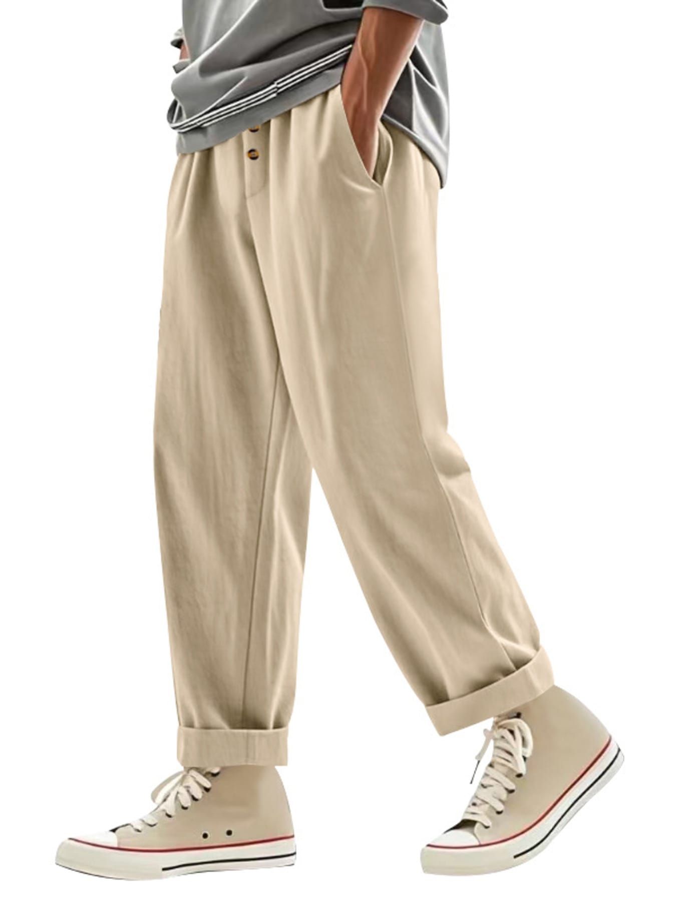 Drawstring Loose Fit Pants | The Nichole Collection