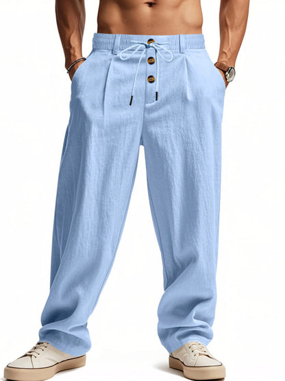 Drawstring Loose Fit Pants | The Nichole Collection