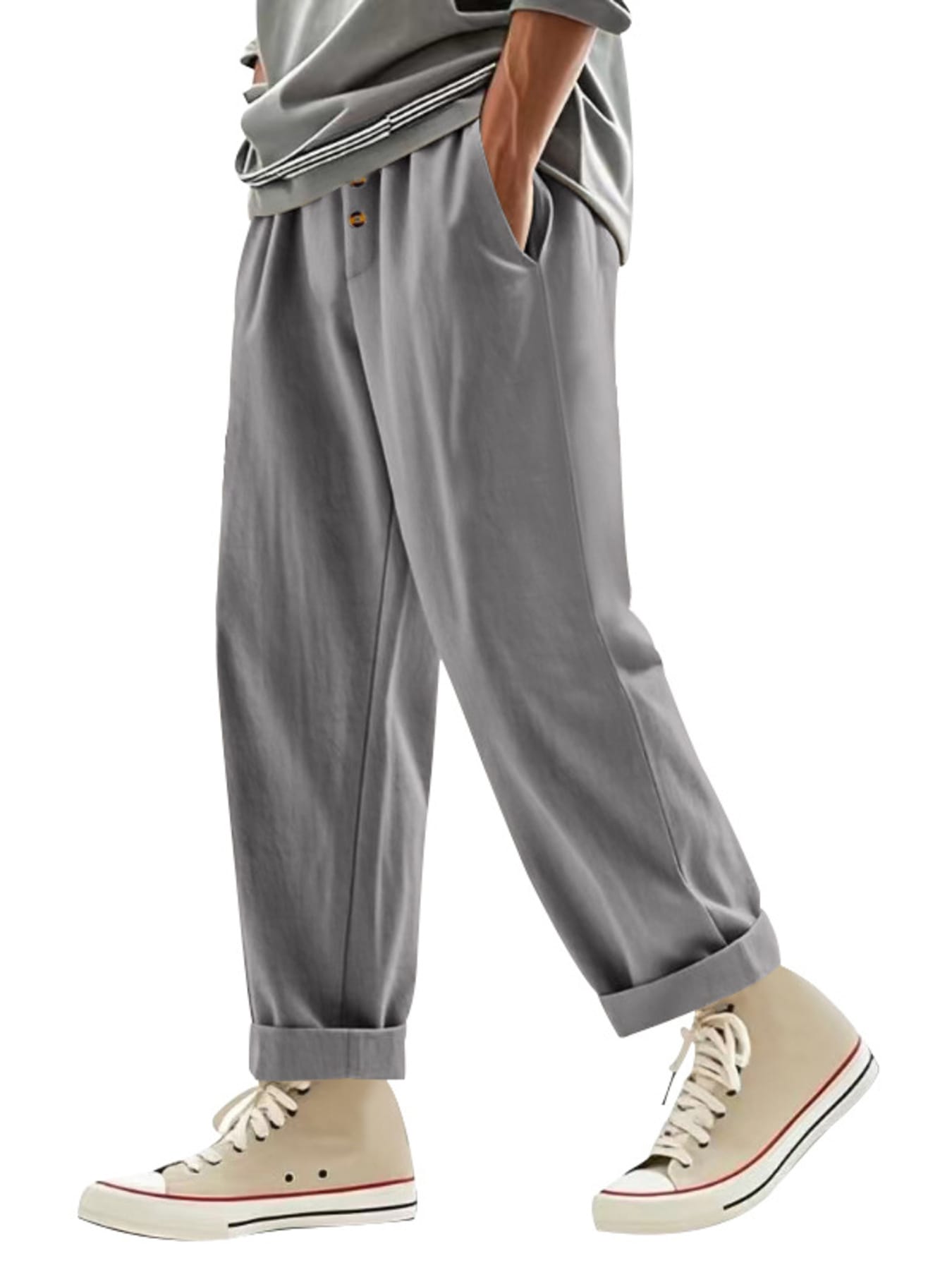 Drawstring Loose Fit Pants | The Nichole Collection