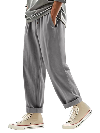 Drawstring Loose Fit Pants | The Nichole Collection