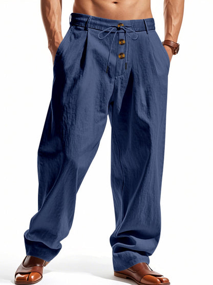 Drawstring Loose Fit Pants | The Nichole Collection