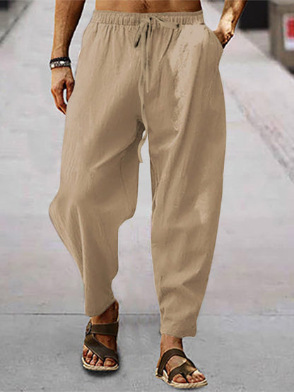 Drawstring Wide Leg Pants | The Nichole Collection