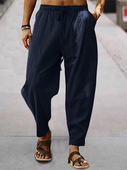 Drawstring Wide Leg Pants | The Nichole Collection
