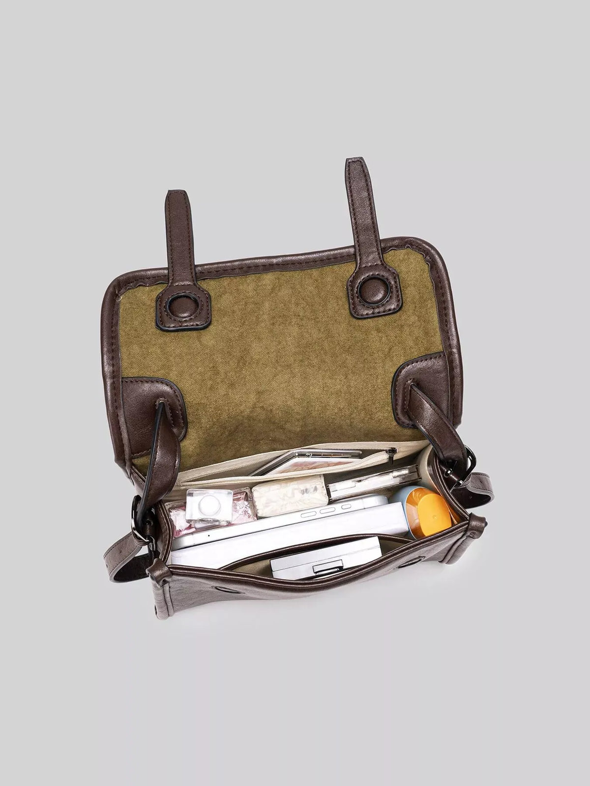FLAP-FRONT MESSENGER CROSSBODY BAG The Nichole Collection - Official Site