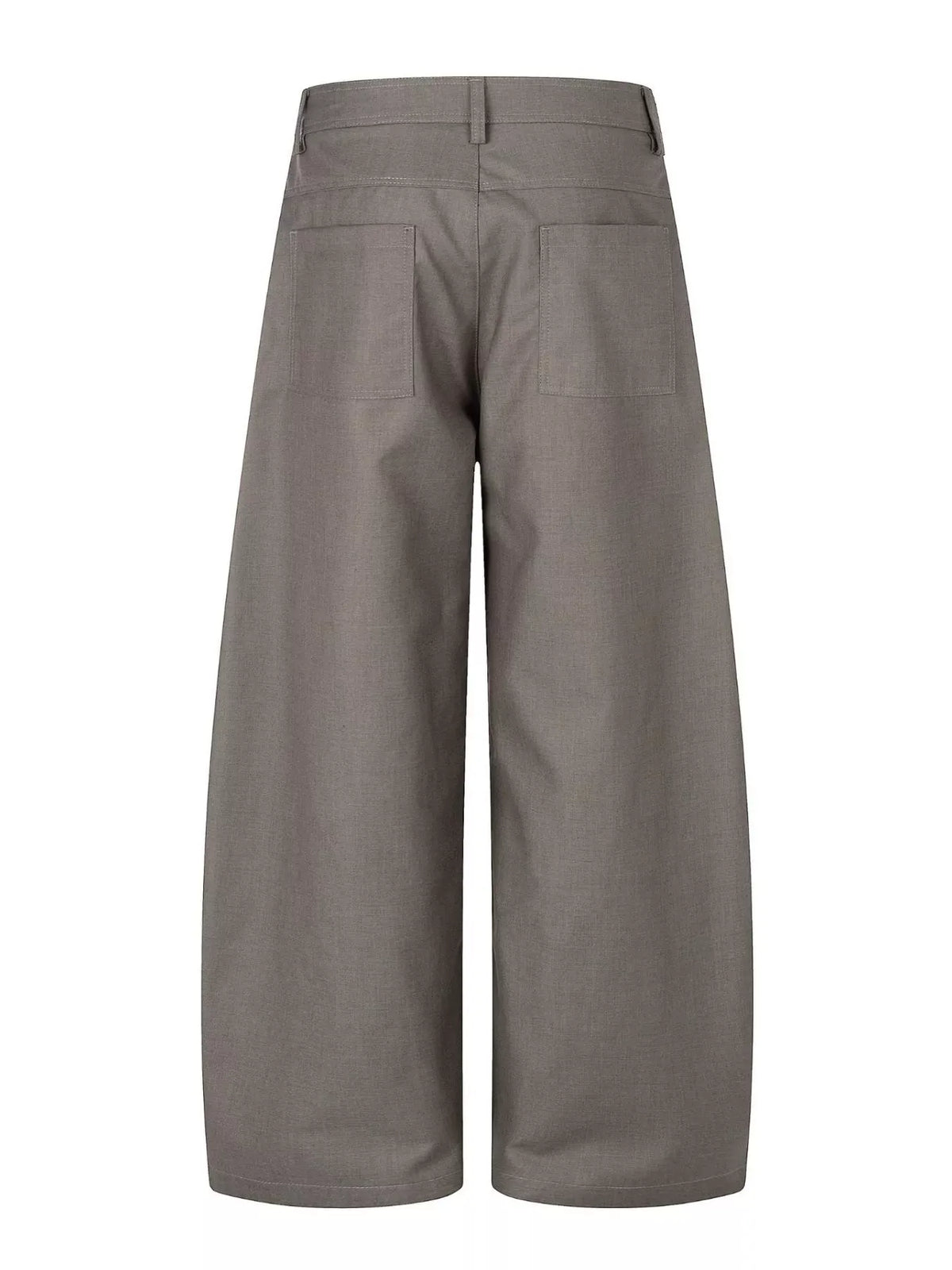 Men's Asymmetrical Button Wide-Leg Pants The Nichole Collection