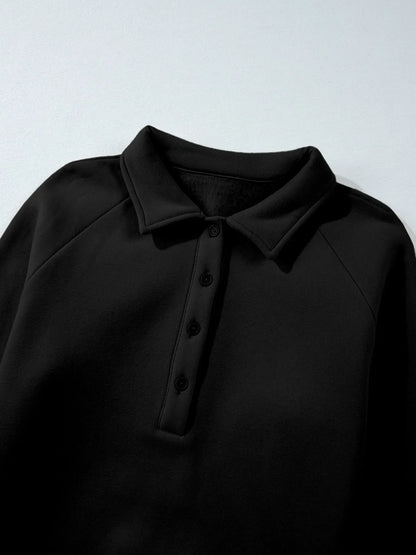 Collared Sweatshirt and High-Waisted Pants Set The Nichole Collection - Official Site