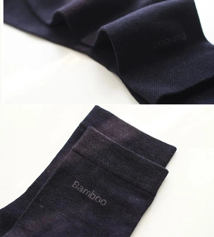 EcoComfort Bamboo Fiber Crew Socks - 10-Pack | Breathable, Sustainable, Casual Fit (EU 39-44 | US 7-11) Socks The Nichole Collection