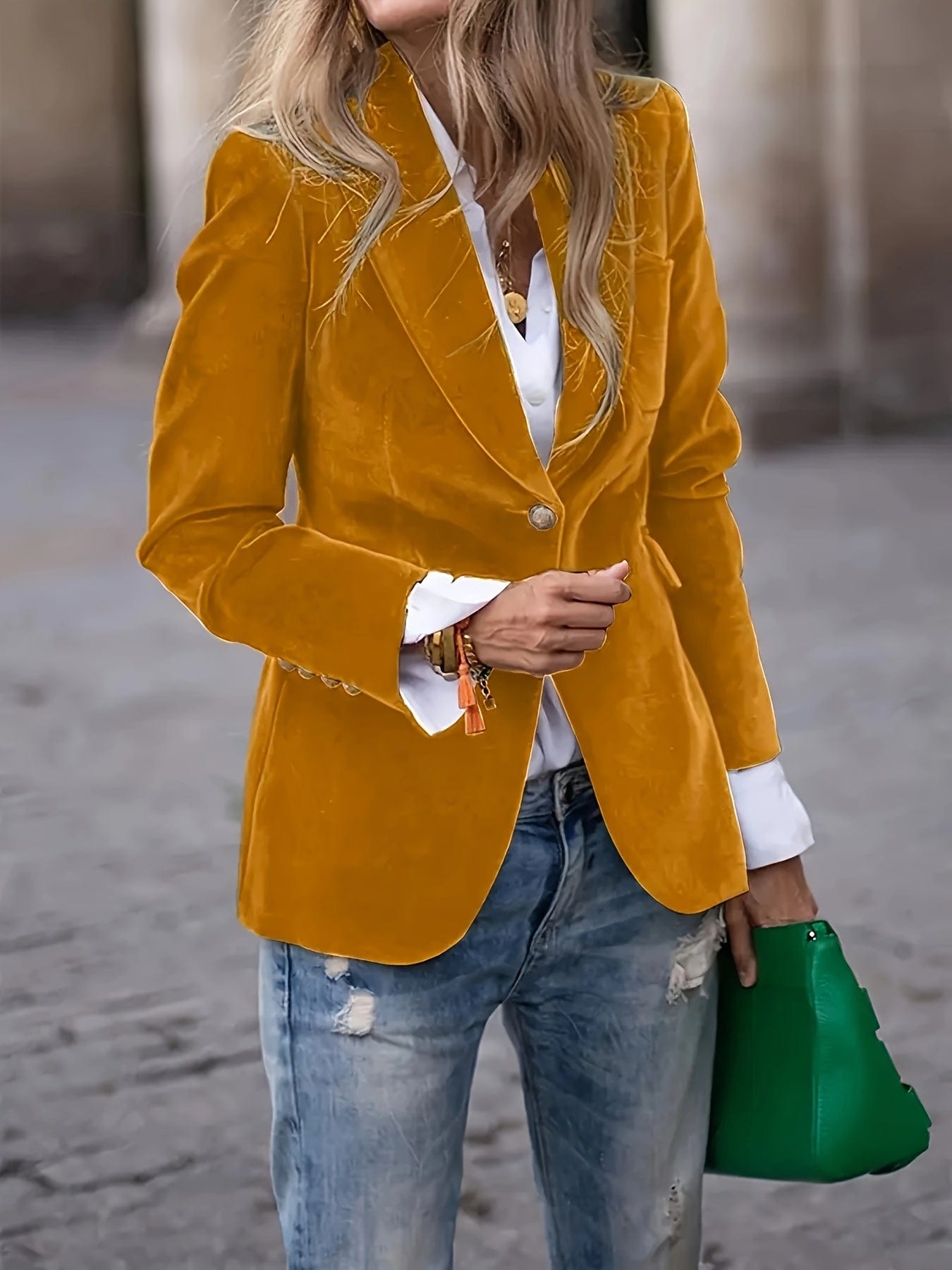 Elegant Women’s Velvet Blazer Blazers The Nichole Collection