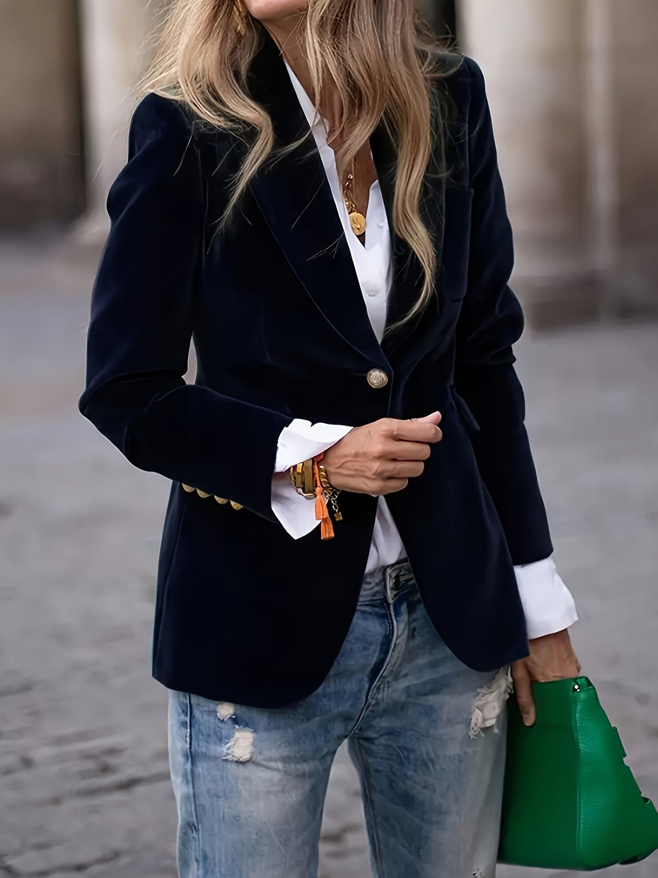 Elegant Women’s Velvet Blazer Blazers The Nichole Collection