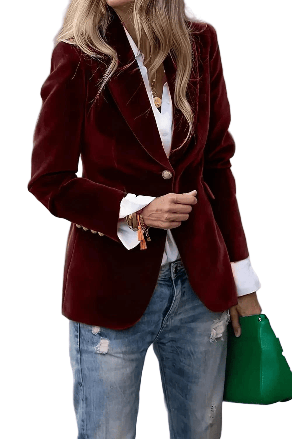 Elegant Women’s Velvet Blazer Blazers The Nichole Collection