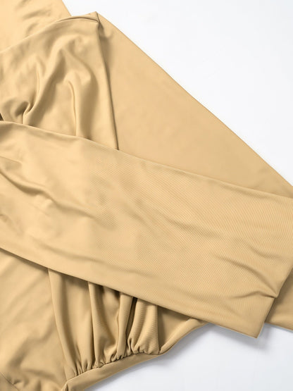 European Style V-Neck Wide Leg Jumpsuit Women's Sets The Nichole Collection