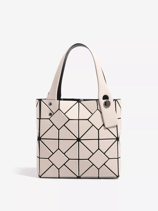 MATTE GEOMETRIC HANDBAG The Nichole Collection - Official Site