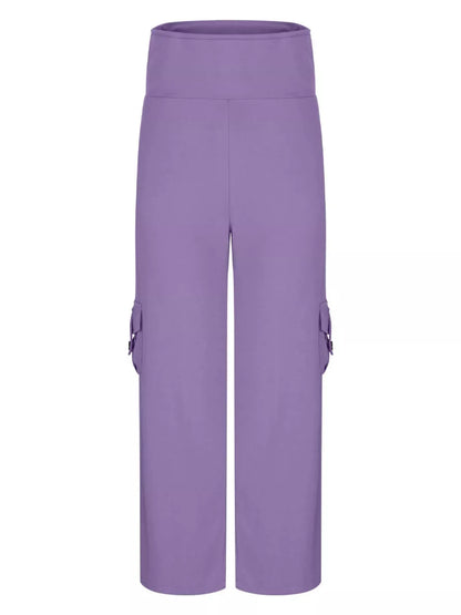 High-Waisted Yoga Pants with Pockets The Nichole Collection - Official Site