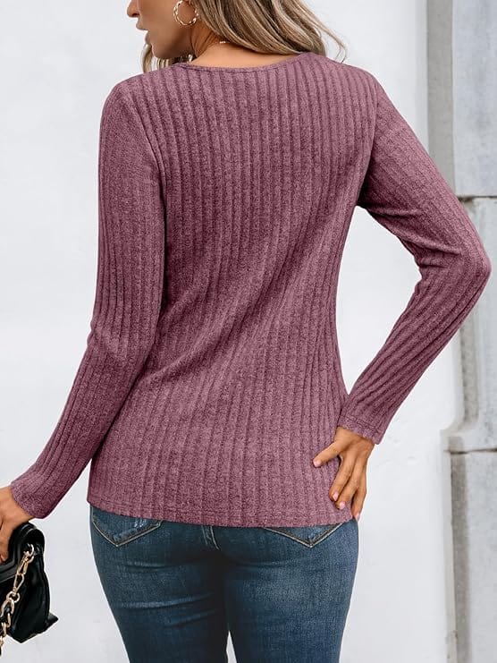 Feminine Lace Detail Fall Blouse Blouses The Nichole Collection