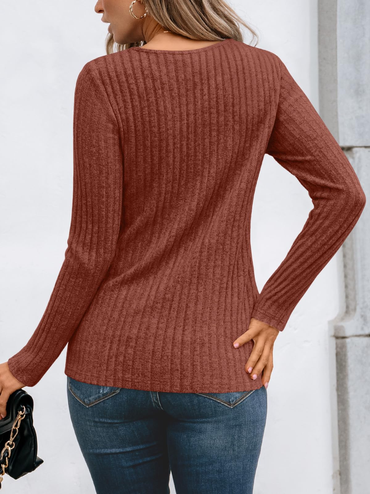 Feminine Lace Detail Fall Blouse Blouses The Nichole Collection
