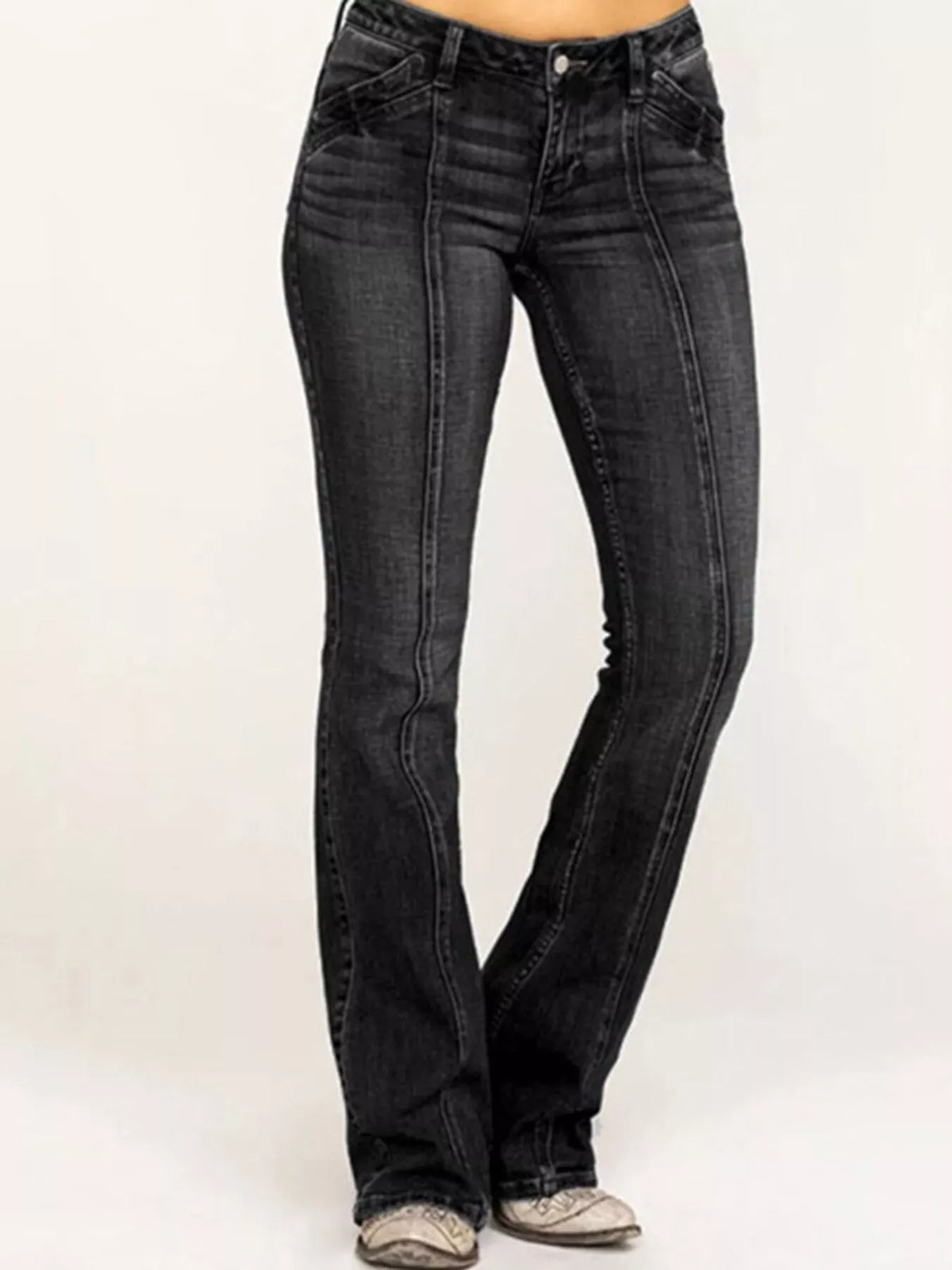 MID-RISE BOOTCUT JEANS The Nichole Collection - Official Site