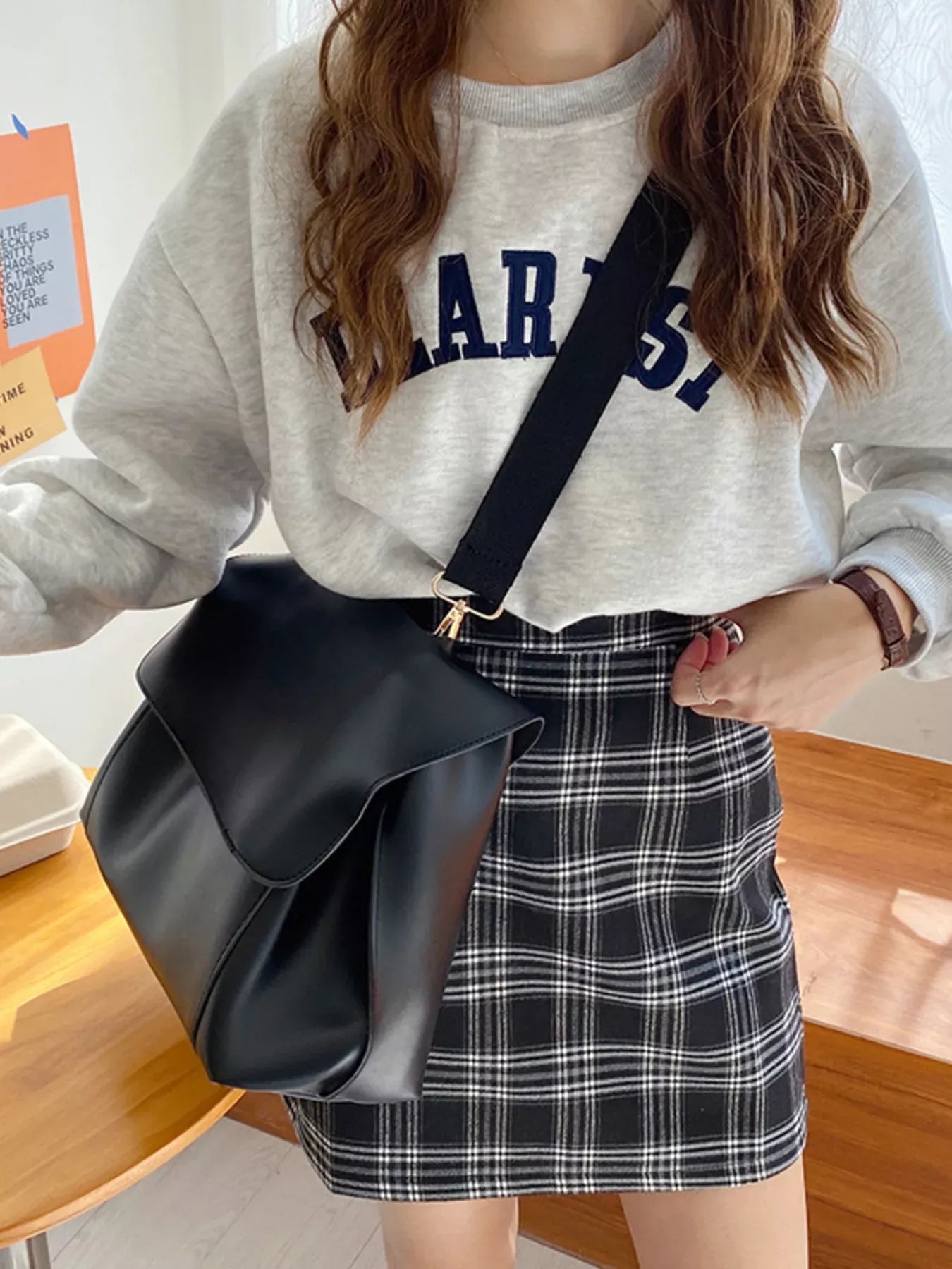 Flap Closure Crossbody Bag The Nichole Collection