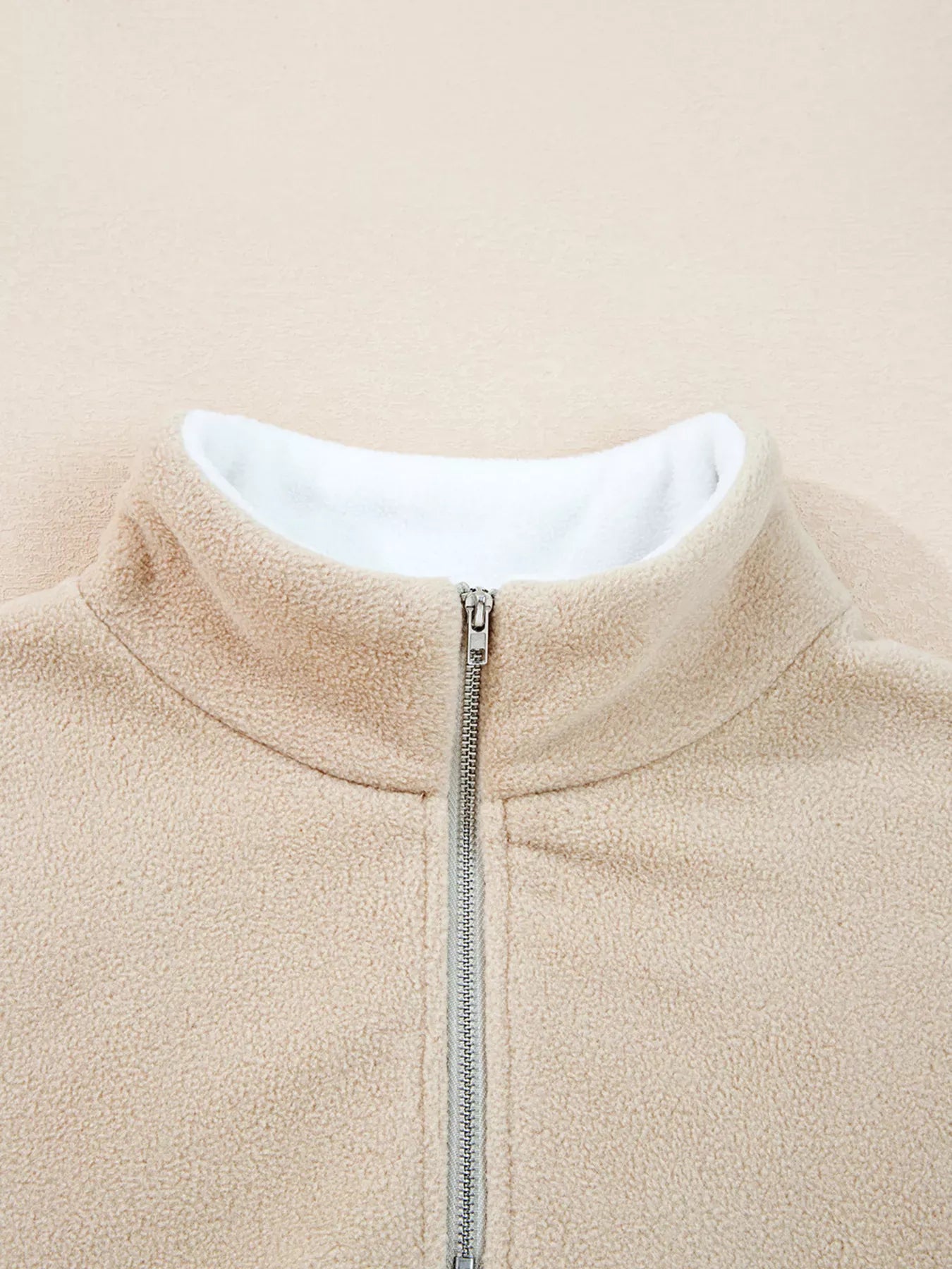 Fleece Colorblock Patchwork Zipped Neck Pullover Sweatshirt The Nichole Collection - Official Site