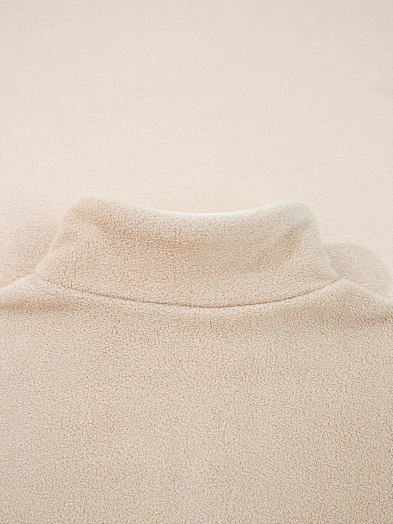 Fleece Colorblock Patchwork Zipped Neck Pullover Sweatshirt The Nichole Collection - Official Site