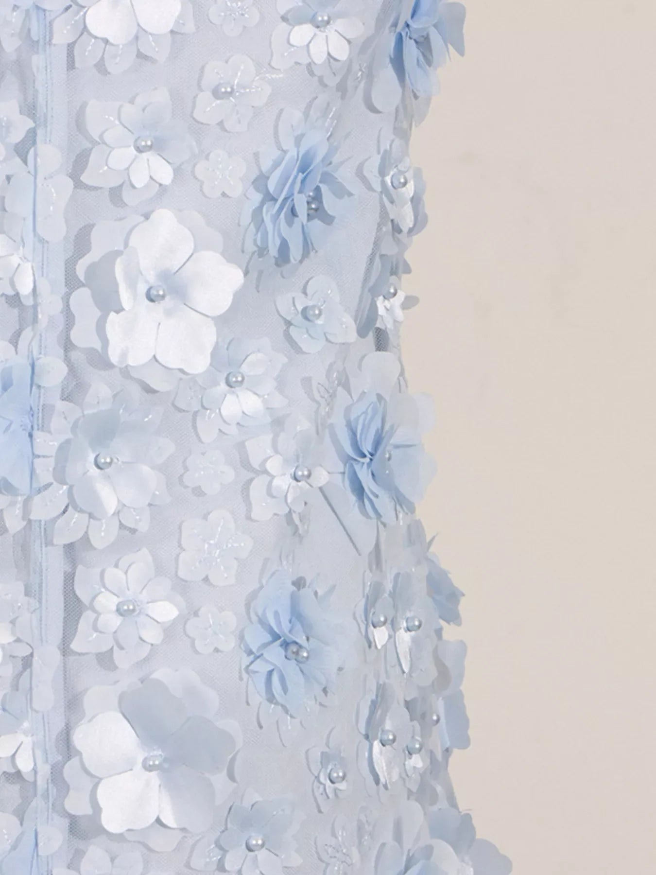 Floral Applique High Neck Sleeveless Mini Dress The Nichole Collection - Official Site
