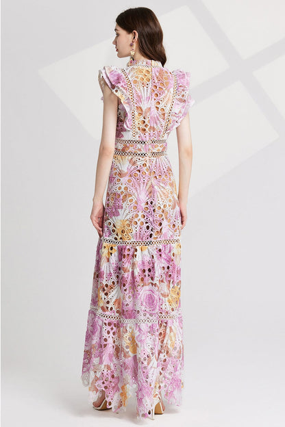 FLORAL SUMMER MAXI DRESS The Nichole Collection