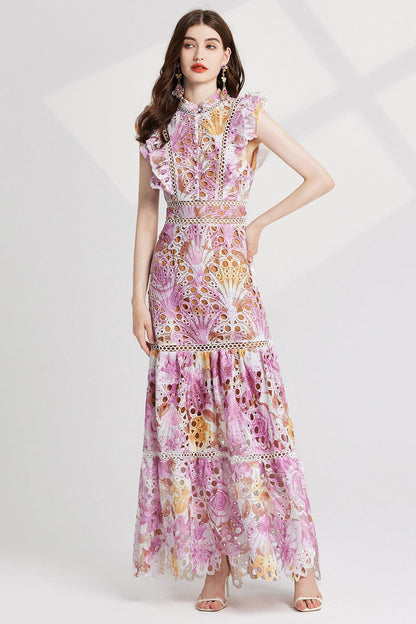 FLORAL SUMMER MAXI DRESS The Nichole Collection