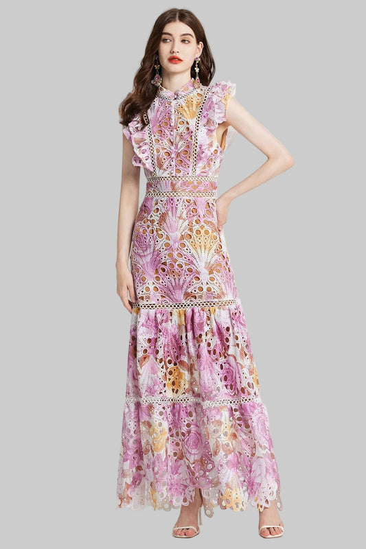 FLORAL SUMMER MAXI DRESS The Nichole Collection