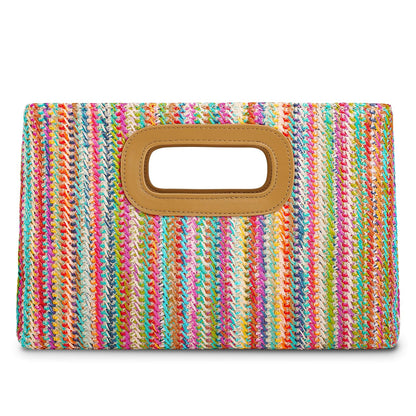 Gold Chain Top Handle Clutch | The Nichole Collection