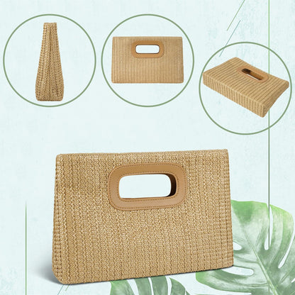 Gold Chain Top Handle Clutch | The Nichole Collection
