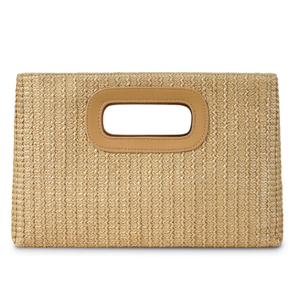 Gold Chain Top Handle Clutch | The Nichole Collection