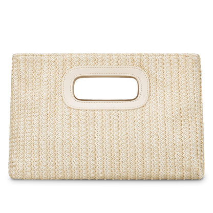 Gold Chain Top Handle Clutch | The Nichole Collection
